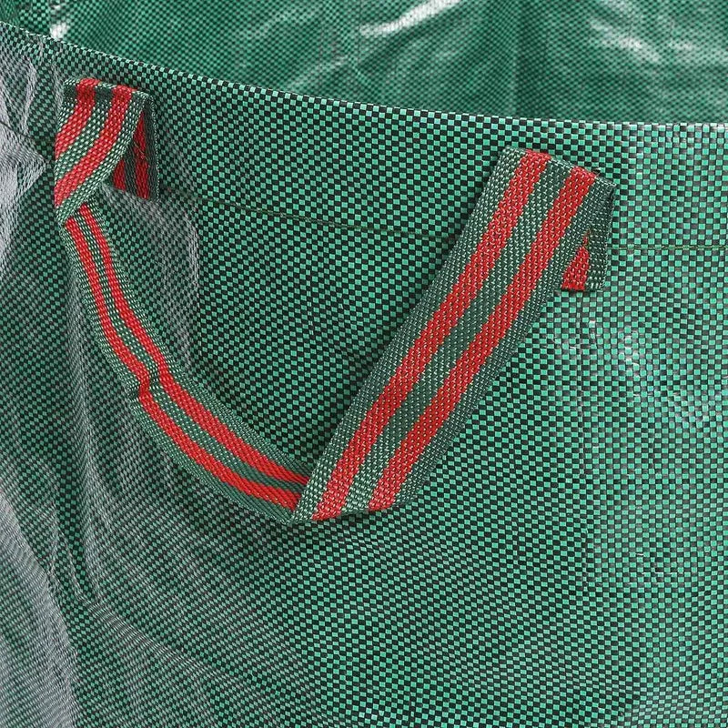 Large Capacity Heavy Duty Garden Waste Bag Durable Reusable Waterproof PP Yard Leaf Weeds Grass Container Storage 120L/300L/500L