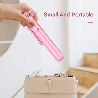 4In1 Wireless Bluetooth Selfie Stick; LED Ring Light INCLUDED!