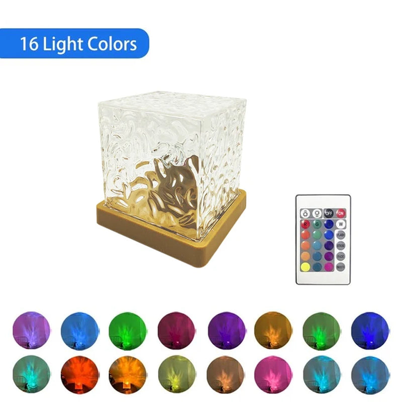 Crystal Projector Night Light 