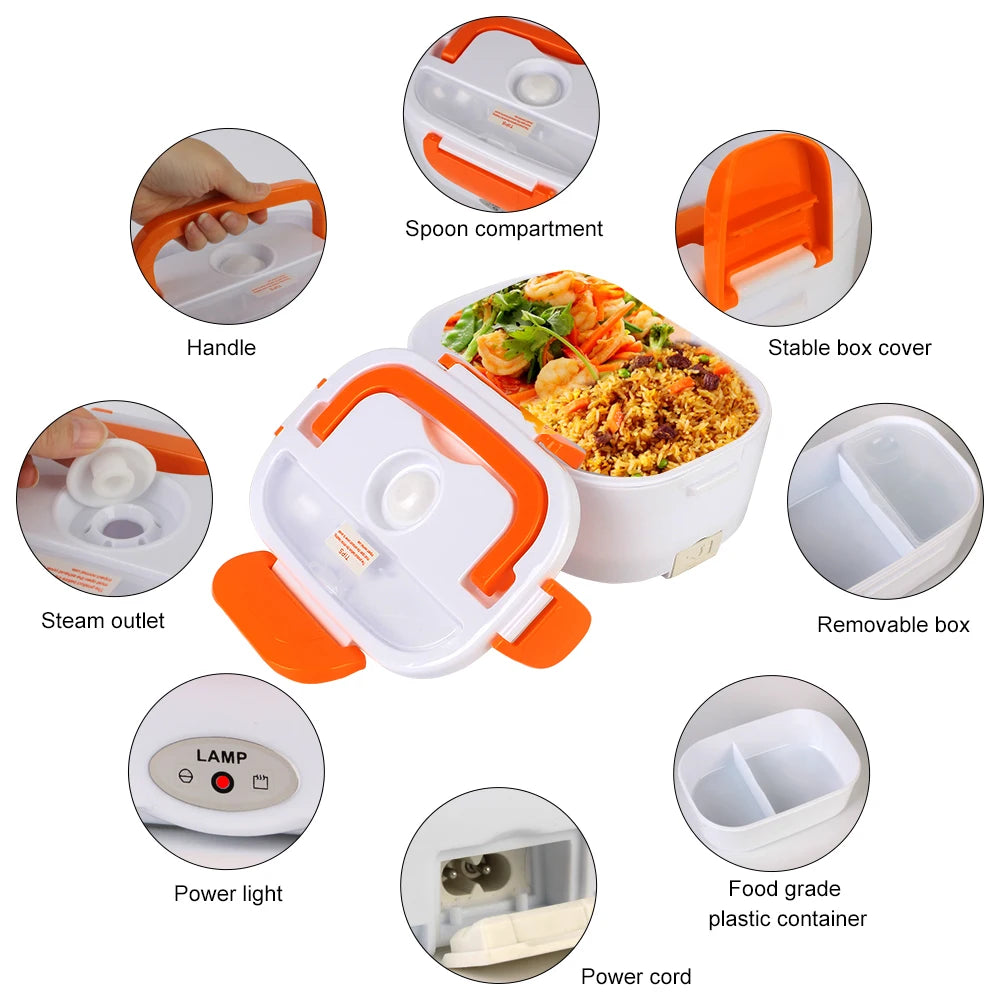 Electric Fast Heating Food Container 