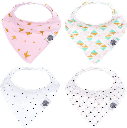 Baby Bandana Drool Bibs 4 Pack 