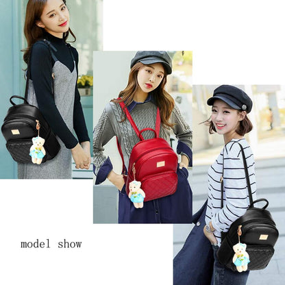 Leather Backpack Baby Bag