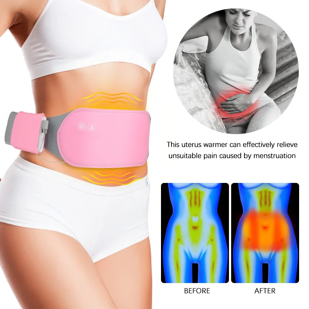 Menstrual Heating Pad Abdominal Massager