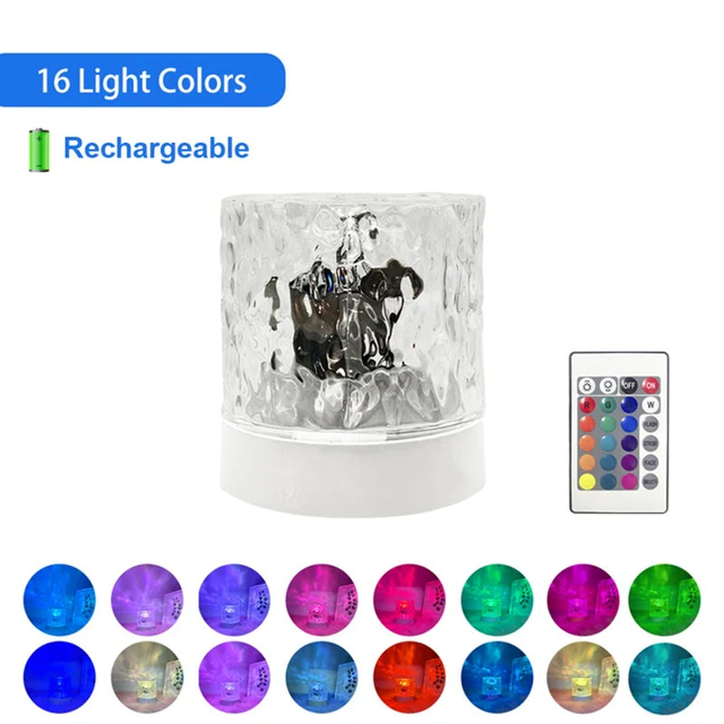 Crystal Projector Night Light 