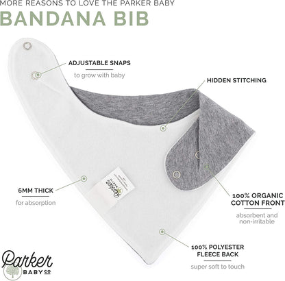Baby Bandana Drool Bibs 4 Pack 