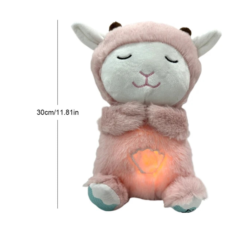 Breathing Baby Sleep and Playmate Stuffed Plush Toy