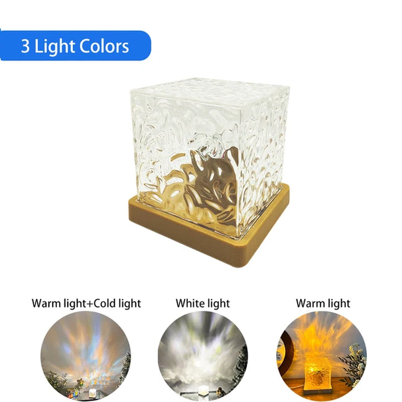 Crystal Projector Night Light 