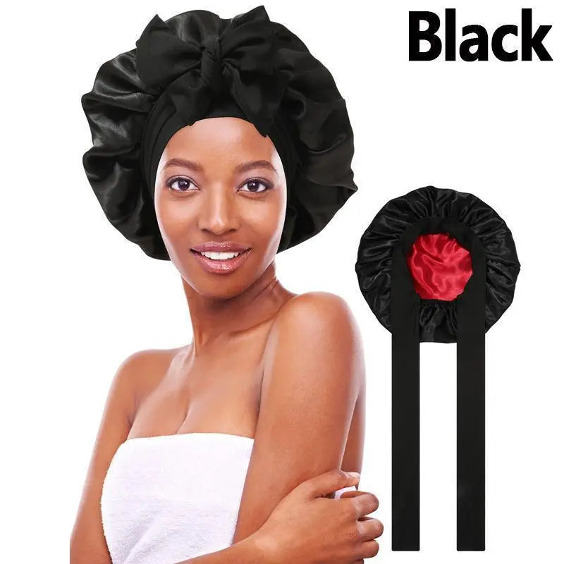 Double Layered Silk Bonnet