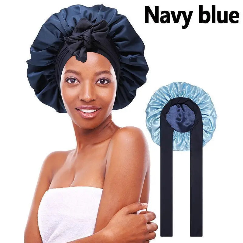 Double Layered Silk Bonnet