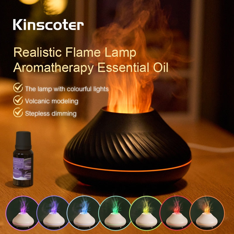 Volcanic Essential Oil Diffuser Lamp 