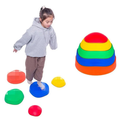 Balance Stepping Stones Set Obstacle Course for Kids