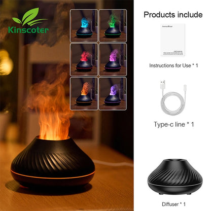 Volcanic Essential Oil Diffuser Lamp 