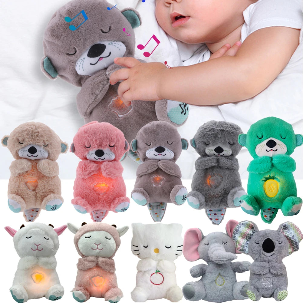 Breathing Baby Sleep and Playmate Stuffed Plush Toy