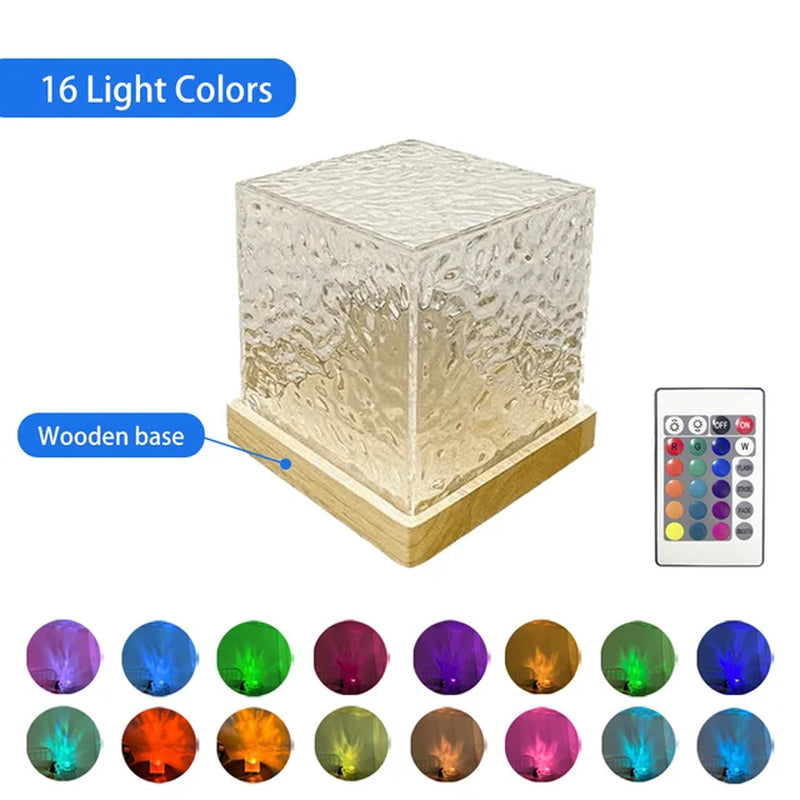Crystal Projector Night Light 